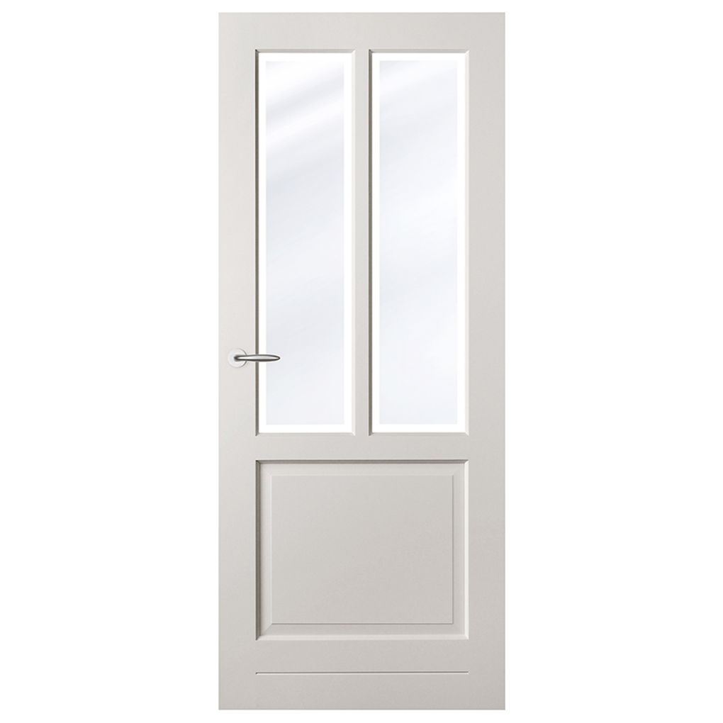 Binnendeur Austria Colour Lux Plus Brest met geplaatst Blank Glas
